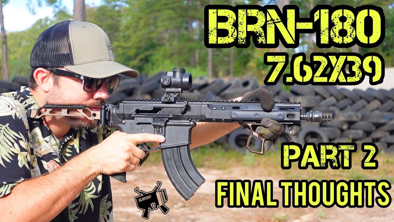 Часть 2: Brownells BRN-180 7.62x39 Отстой или нет?