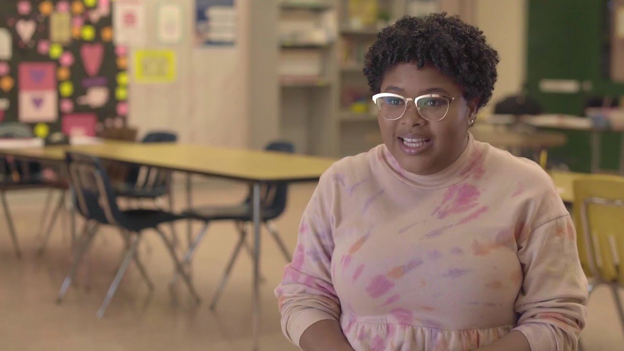 Ms. Ambry Johnson is a teacher at Sunrise Middle School