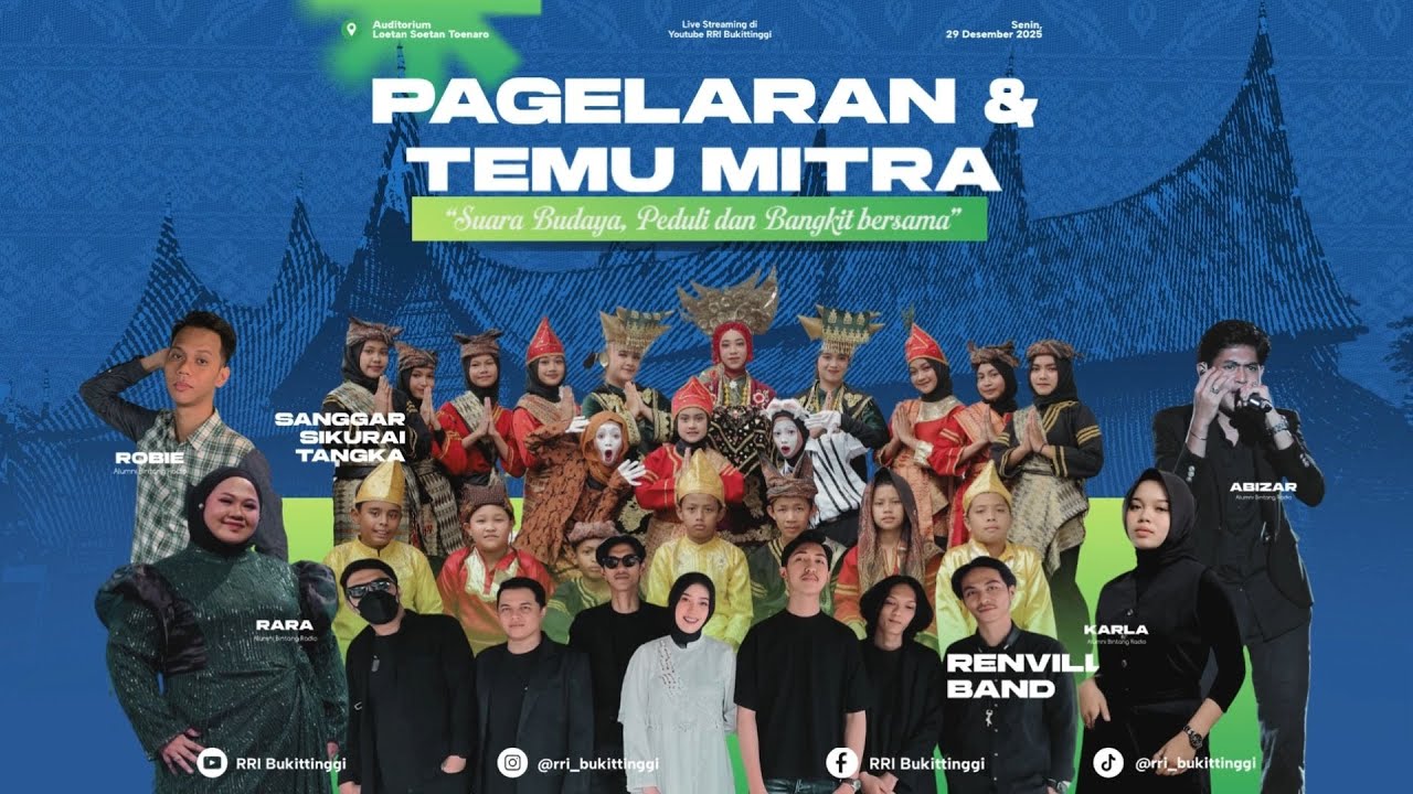 Pagelaran Budaya dan Temu Mitra | Suara Budaya, Peduli dan Bangkit bersama