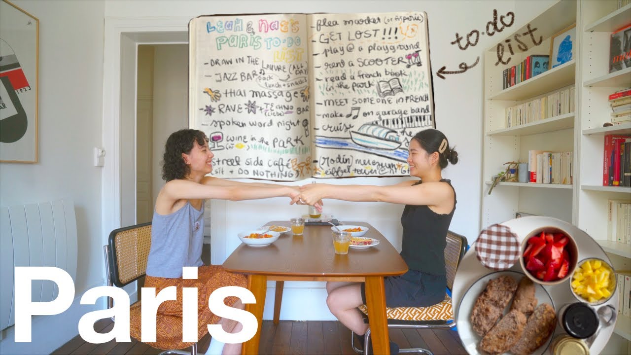 PARIS TO-DO LIST ✨🥐 2 Girls, 1 Paris