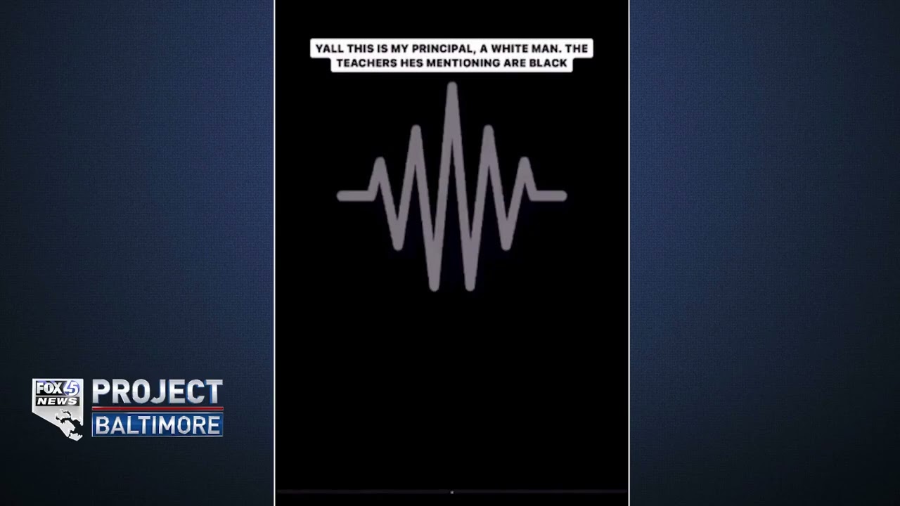 Racist and profane comments allegedly made by Maryland high school principal caught on audio