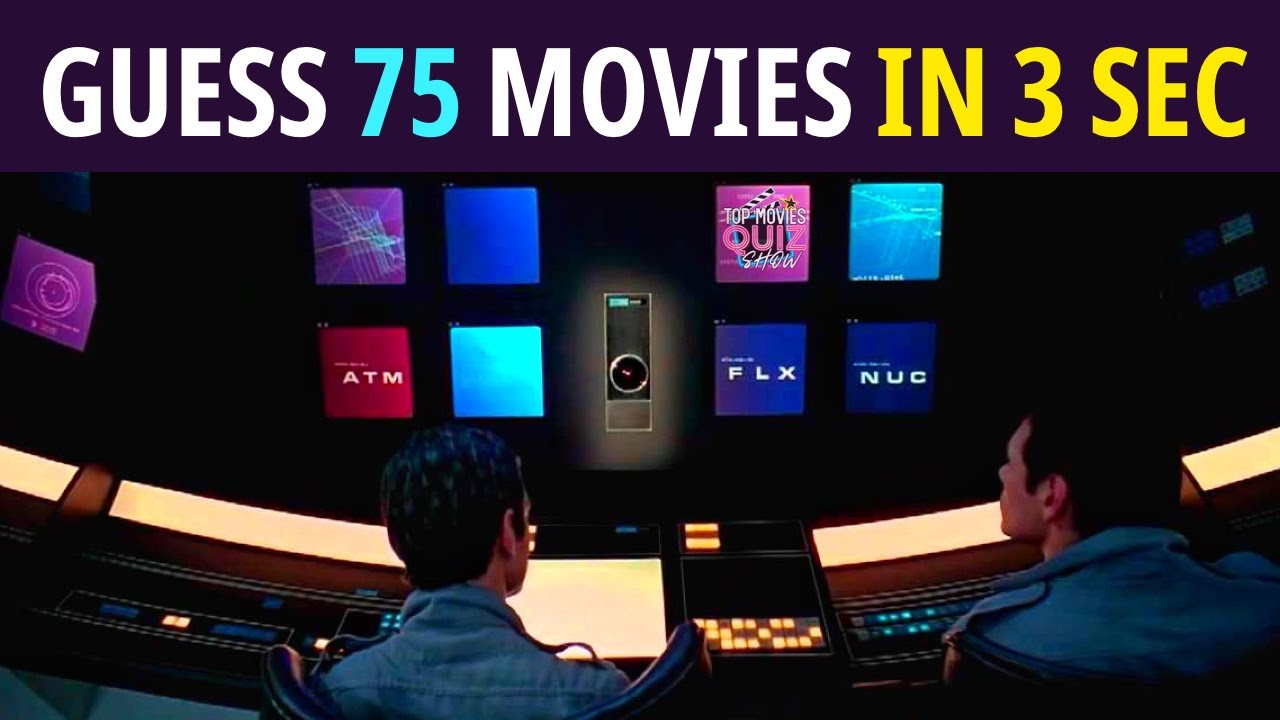 Guess 75 Movies in 3 Seconds: Photo Challenge | Hard Quiz
