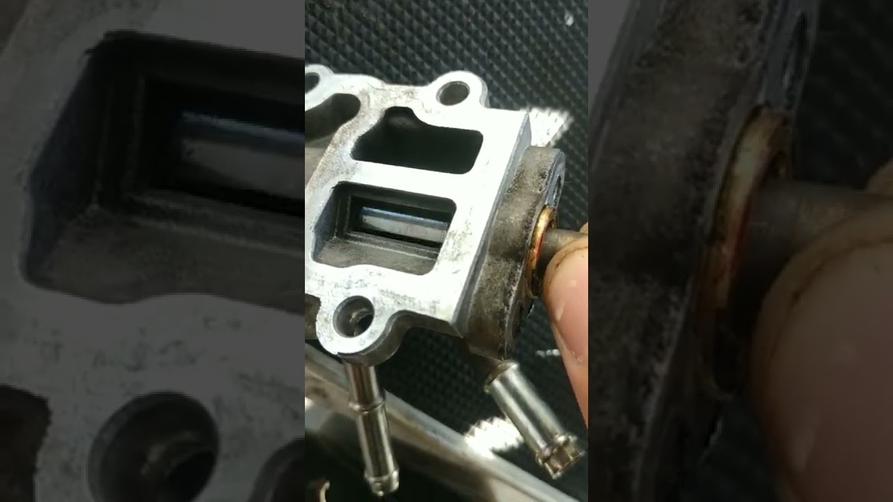 Honda CRV: the idle control valve cleaning and checking the condition.