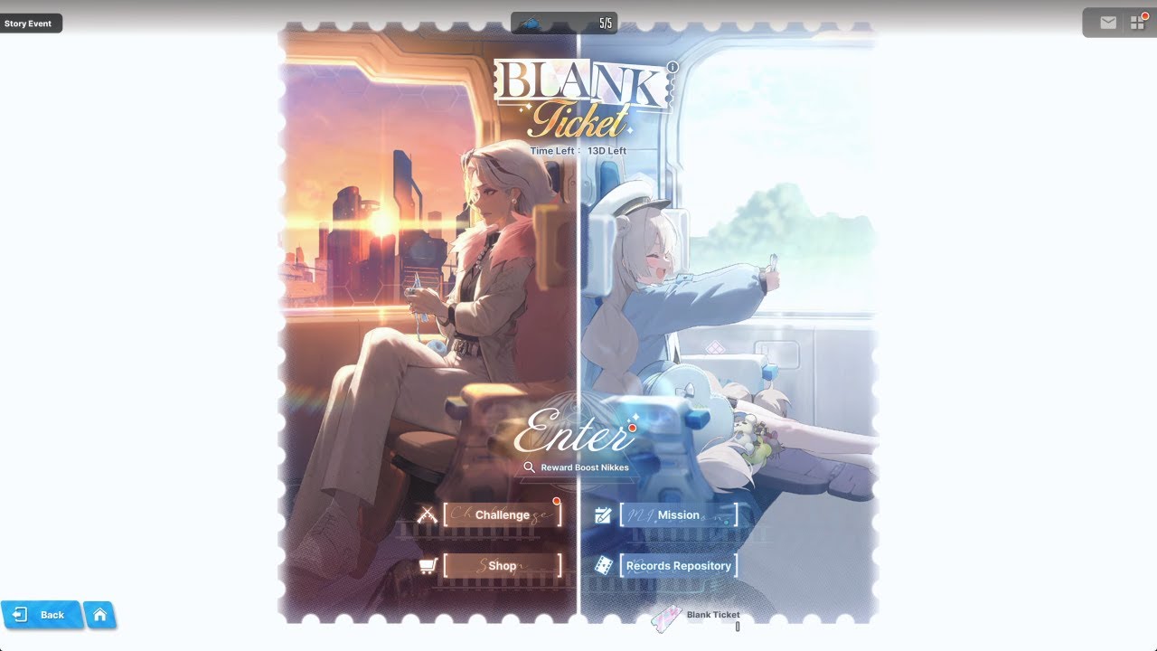 Nikke - Blank Ticket Full Event Story