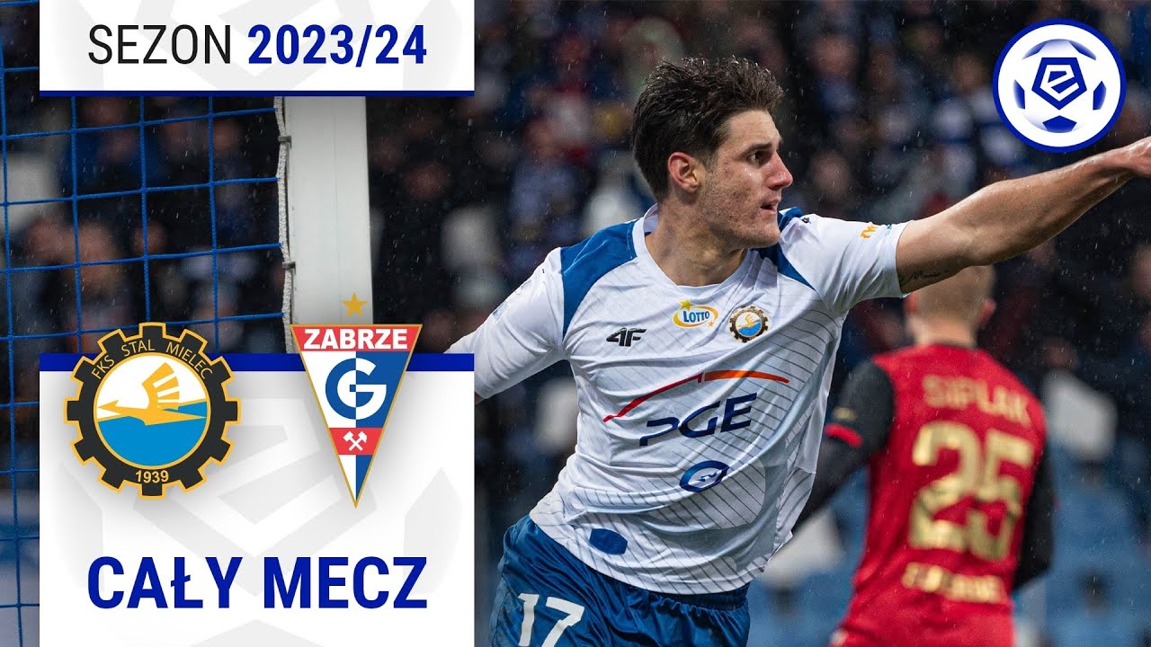 (1/2) Stal Mielec - Górnik Zabrze | CAŁY MECZ | Ekstraklasa 2023/24 | 15. Kolejka