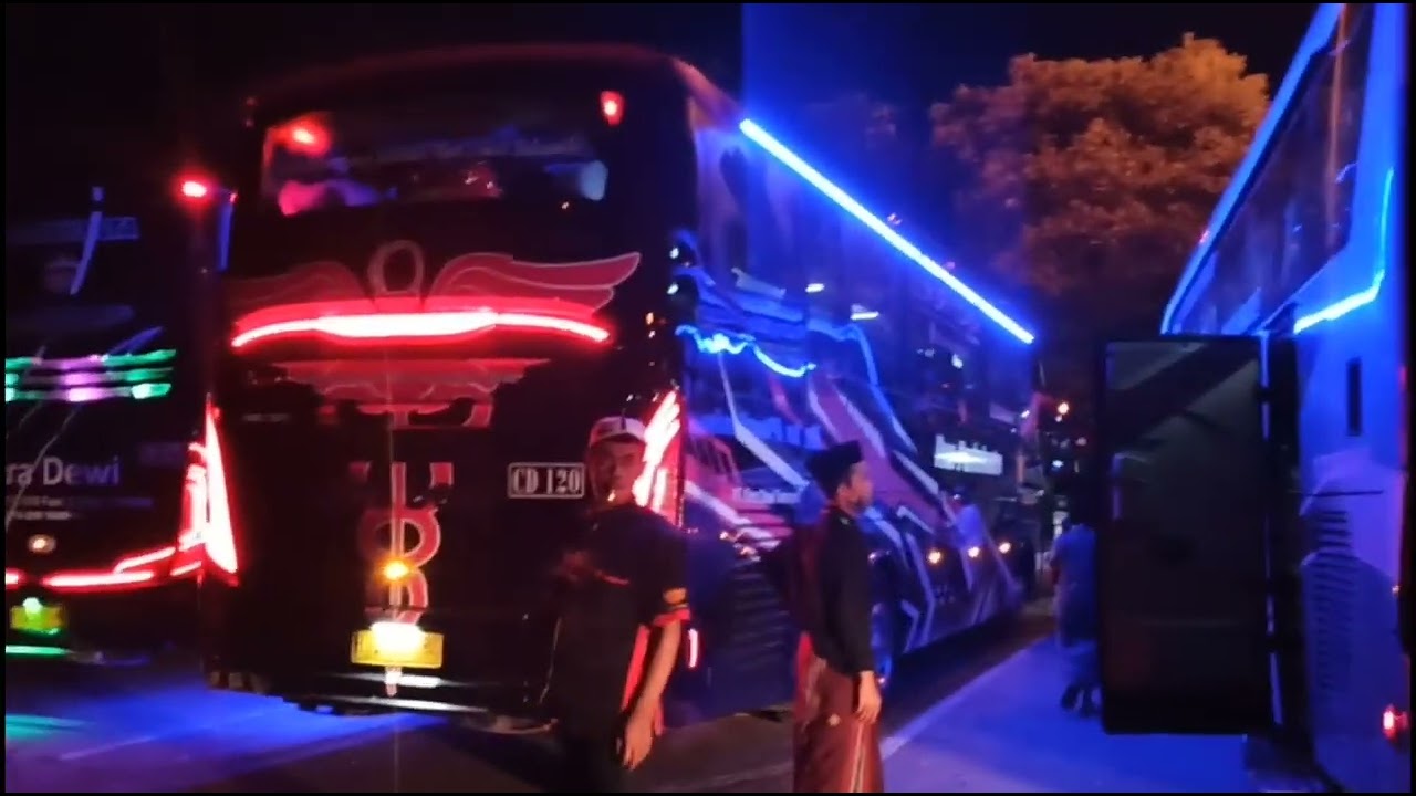 BUS CITRA DEWI 18 UNIT KONVOI