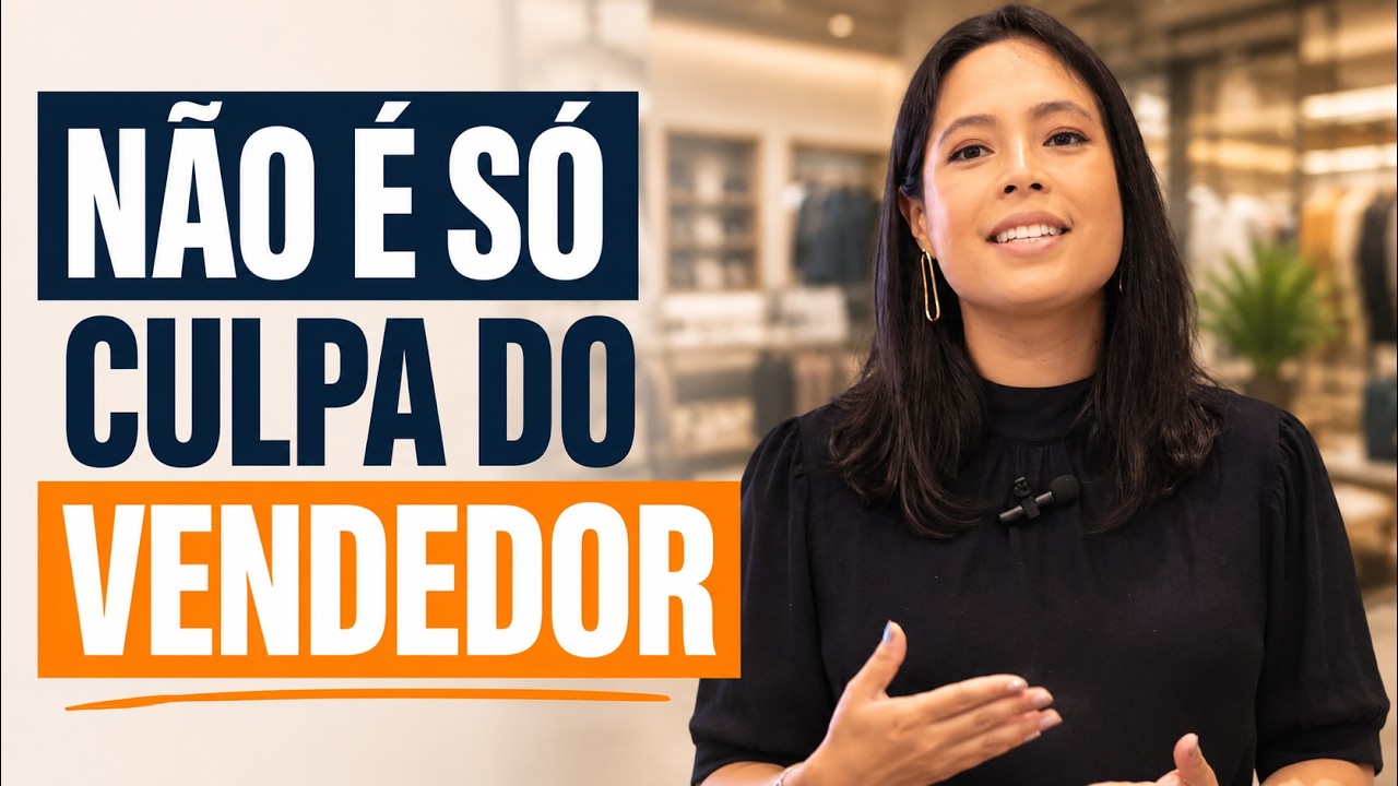 Vendedor não bate meta na loja física