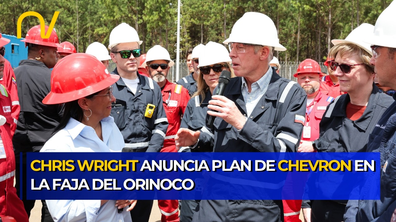 ¡Inversión Millonaria! Chris Wright anuncia plan de Chevron en la Faja del Orinoco