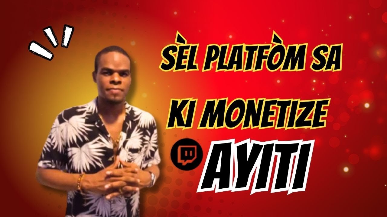 💸 Men kijan pou w MONETIZE kont TWITCH ou 🚀 🔥