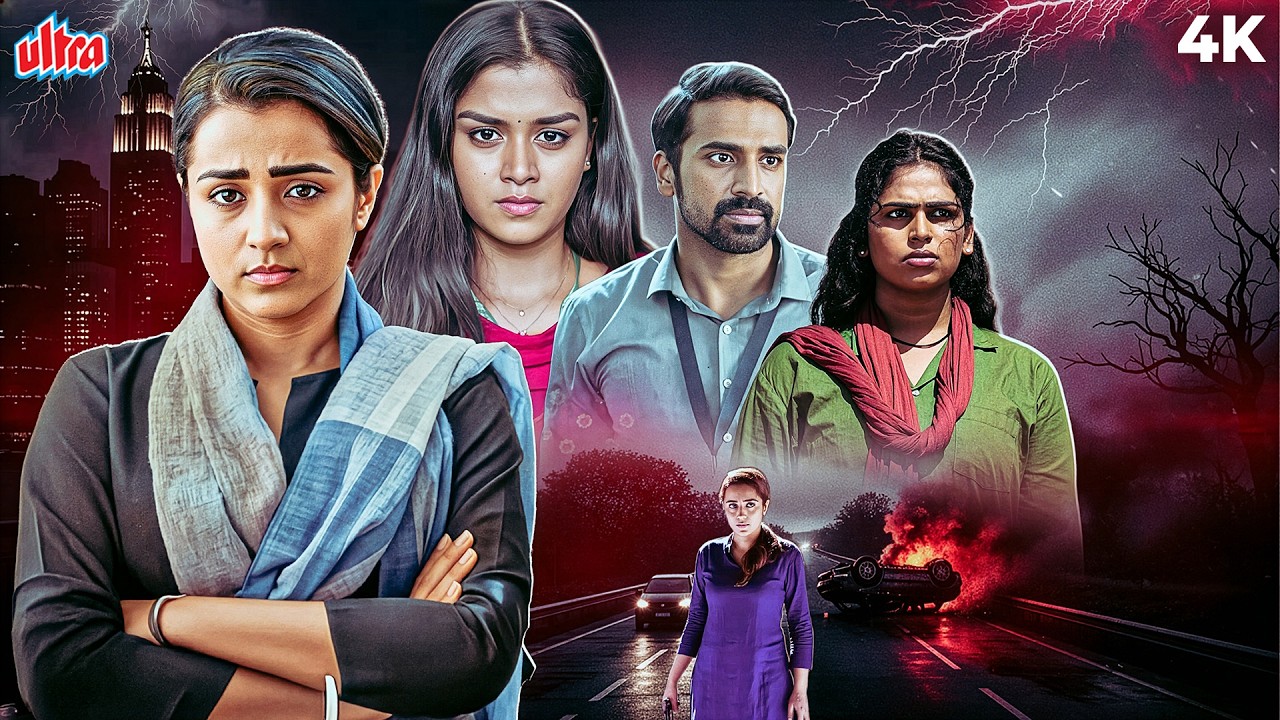 Tamil Crime Mystery THRILLER Film Dubbed In Hindi | The Road | Trisha Krishnan, Shabeer Kallarakkal