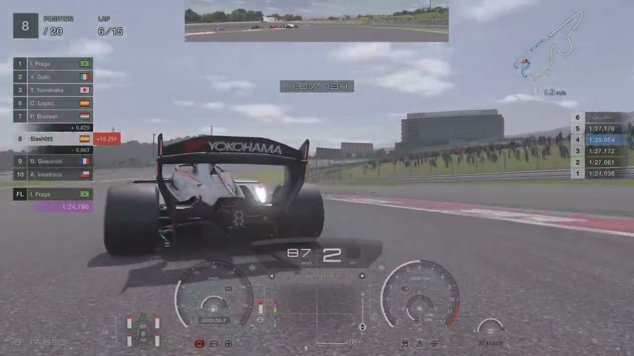 Gran Turismo 7 July 2025 weekly super formula Fuji