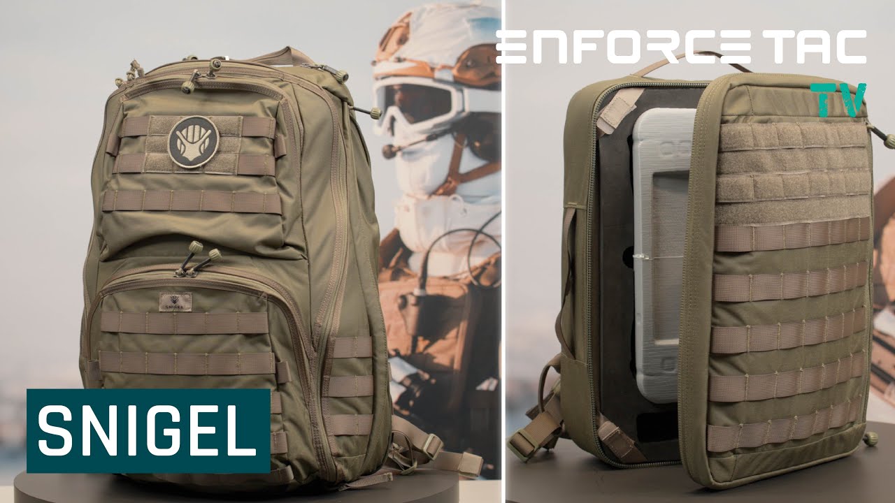 Enforce Tac 2025 - Snigel backpacks and plate carriers