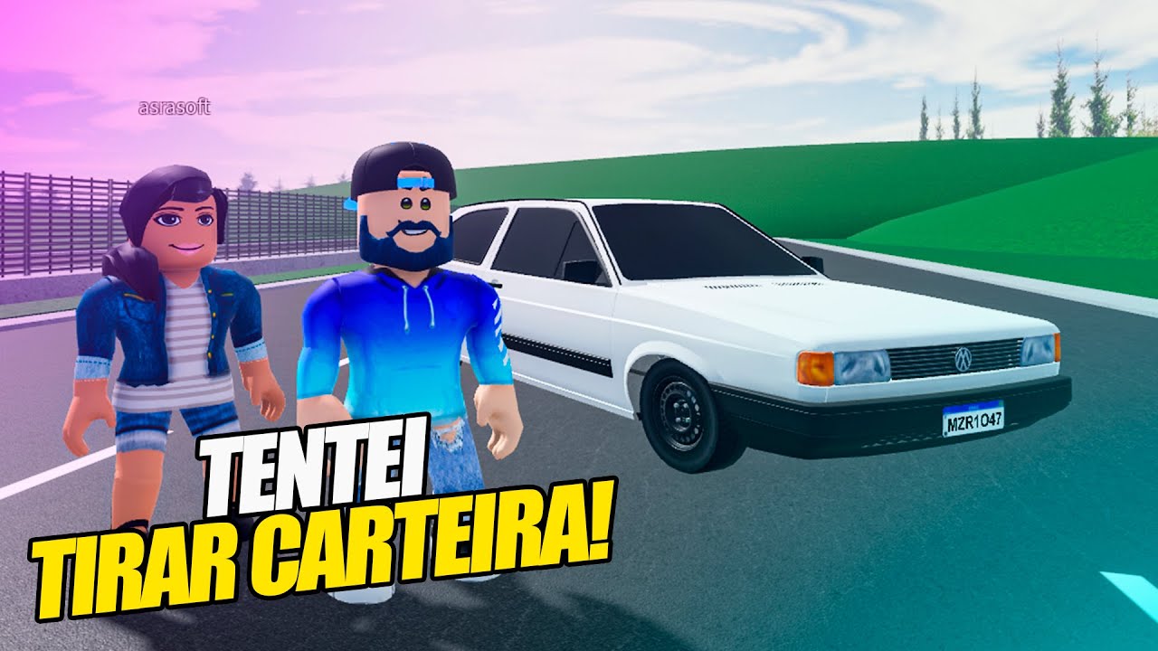 @Maicoblox APRENDI a DIRIGIR e TIREI MINHA CARTEIRA DE MOTORISTA -ROBLOX -TRANSPORTE BRASIL