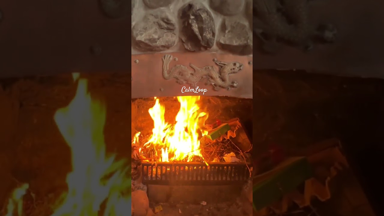 Make me sleep fire crackles