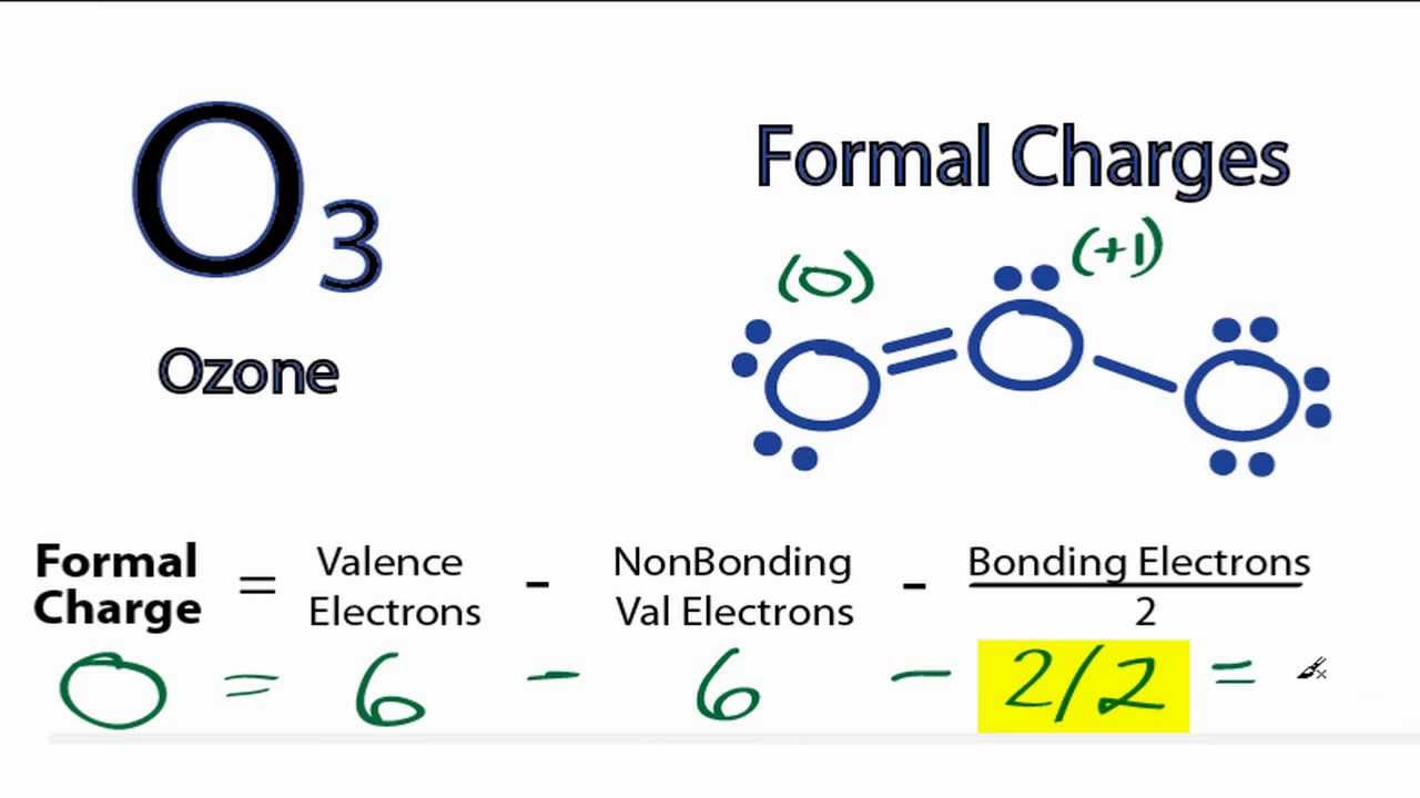 Calculating O3 Formal Charges: Calculating Formal Charges for O3 (Ozone)