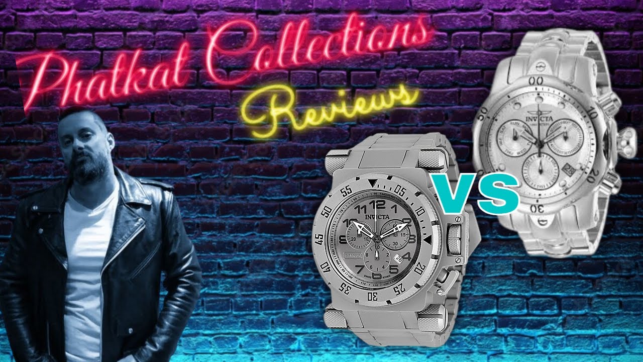 Battle Of The Timepieces: Invicta Watches Venom Vs Coalition Forces Watch