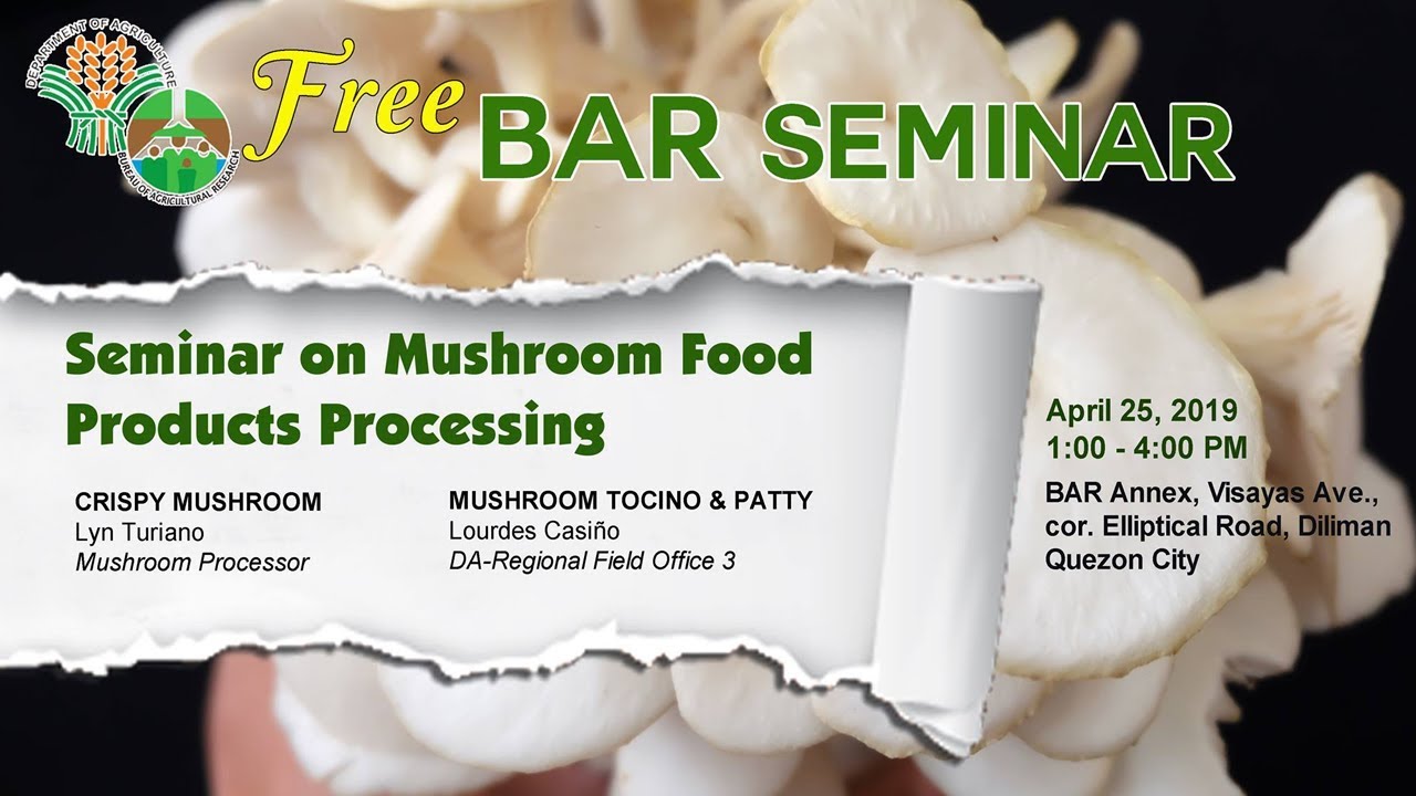 Mushroom Food Products Processing