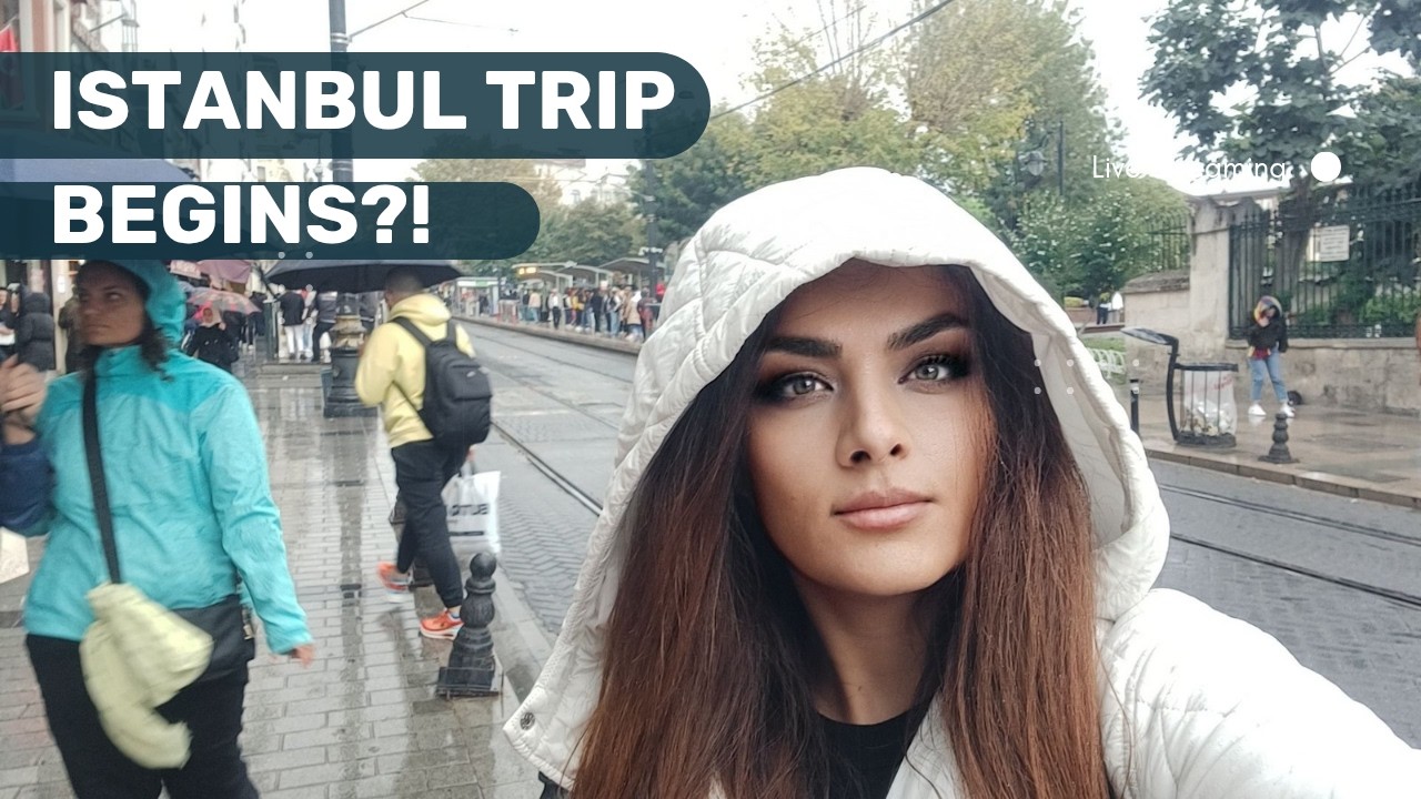 Istanbul Travel Begins 🇹🇷 | Bus Terminal to Turkish Food Walk