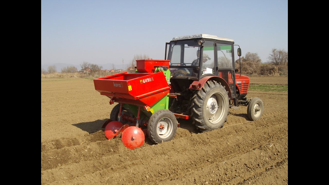 UNIA KORA 2 + UTB 483 planting potato 2014