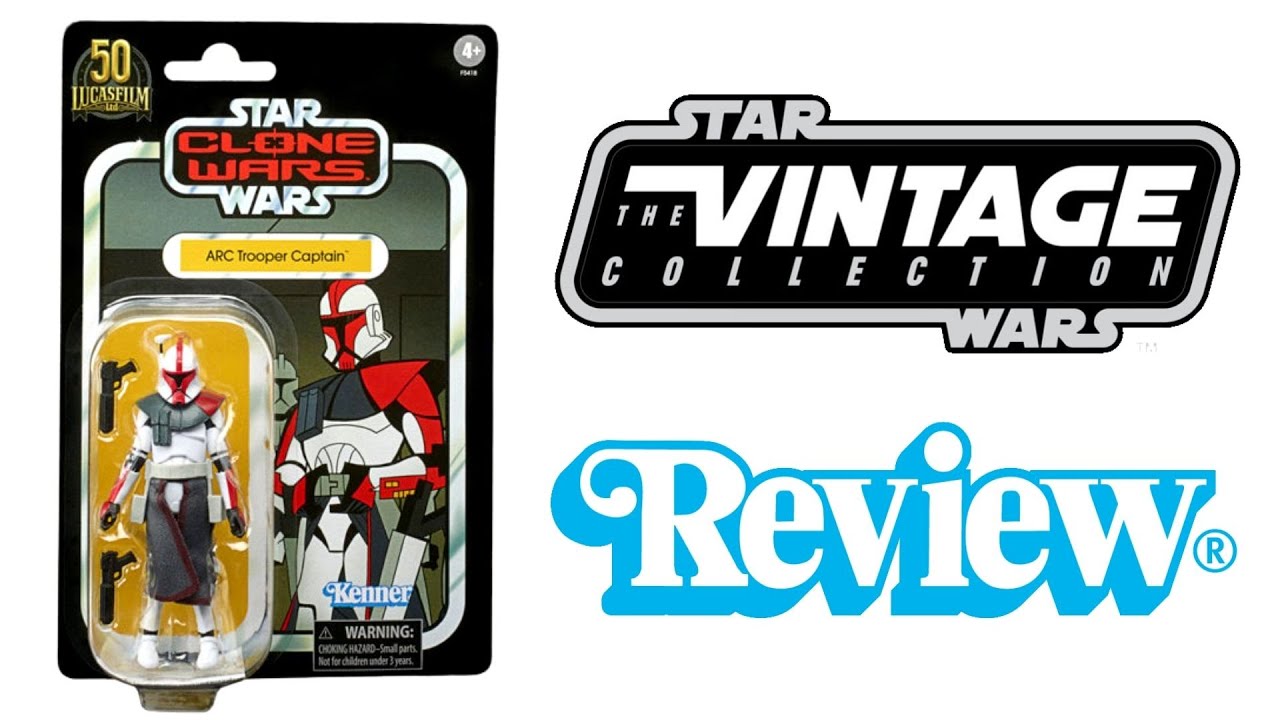 Star Wars Vintage Collection Arc Trooper Captain (Fordo) VC 213 Action Figure Review