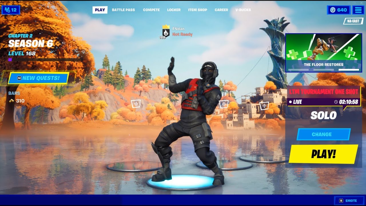 Fortnite lobby dance for tiktok!