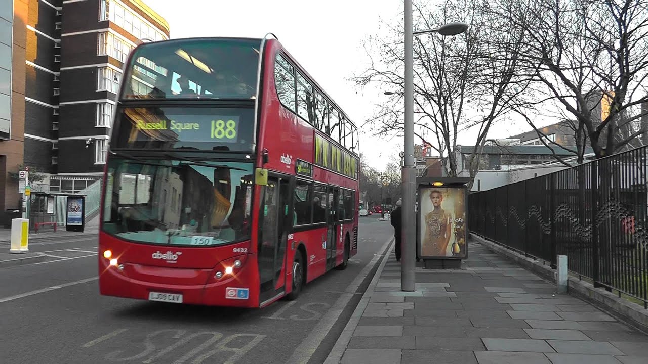 Alexander Dennis Enviro400 9432 LJ09CAV Route 188 Abellio London @ Waterloo