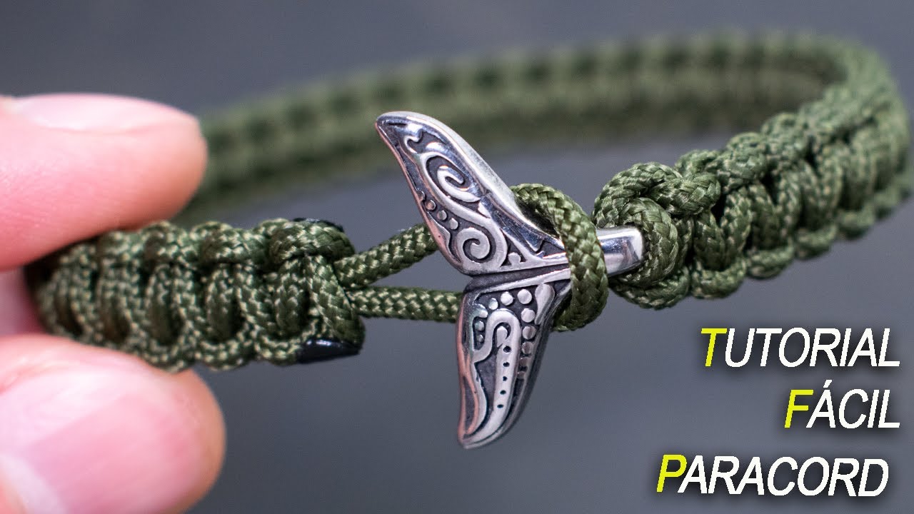 MIcro pulsera paracord fácil de hacer nudo cobra #paracord #pulsera