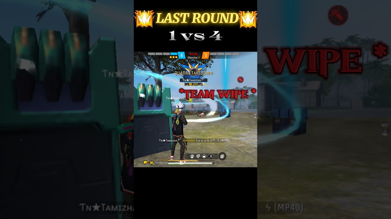 3-3🔥 Last round💥mudiyala da🥵csr pushing🤯 1vs4 🔥 