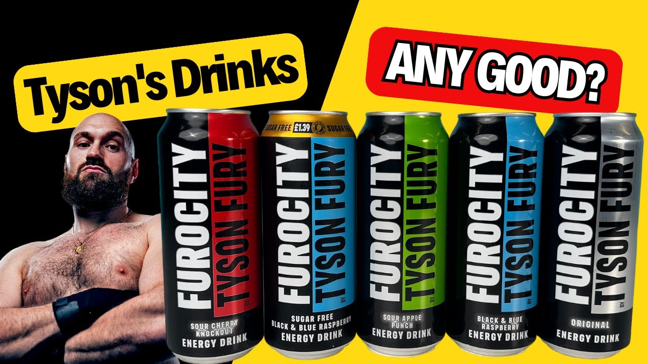 Tyson Fury&rsquo;s Energy Drinks &ndash; Which Flavour&rsquo;s a Knockout?