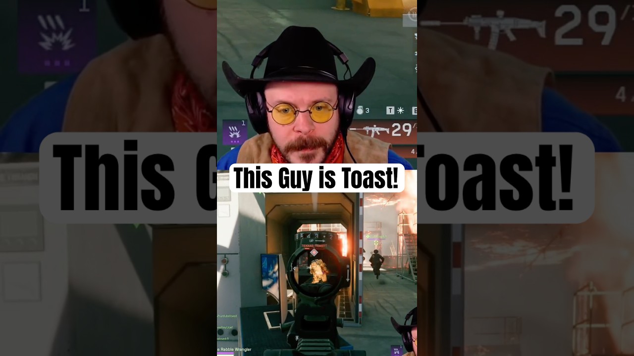 Ten facet jest spalony! Kiedy naprawdę chcesz ostatecznej eliminacji @Battlefield #RedSec!