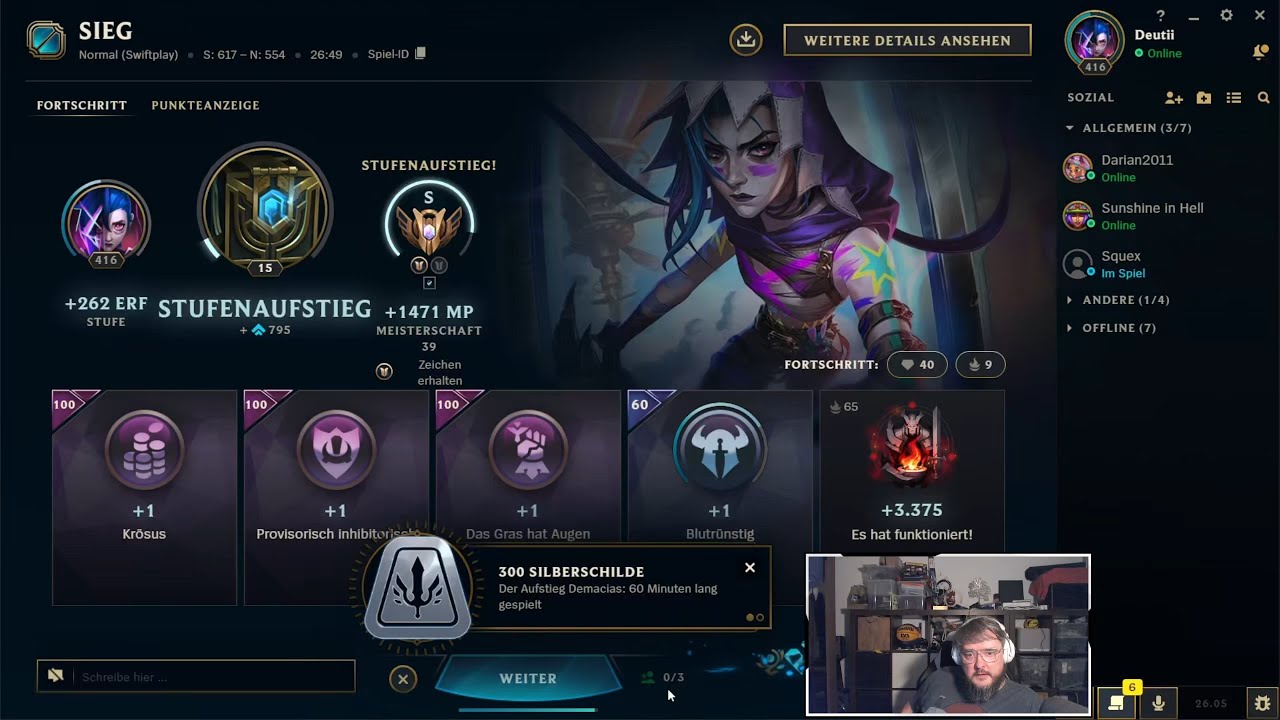 League of Legends | SWIFTPLAY | Jinx | S | w/friends | 06.03.2026 | 12