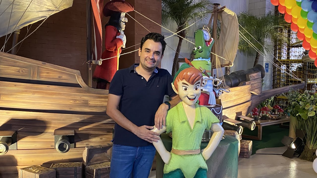 Peter Pan na Terra do Nunca - Decoração de festa infantil - Diego Segura Festas