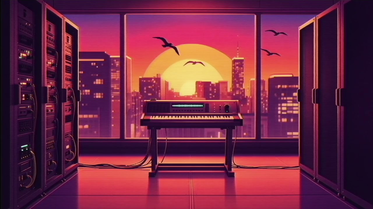 Lost Sunset — Warm 80s Synthwave / Vaporwave Instrumental Mix