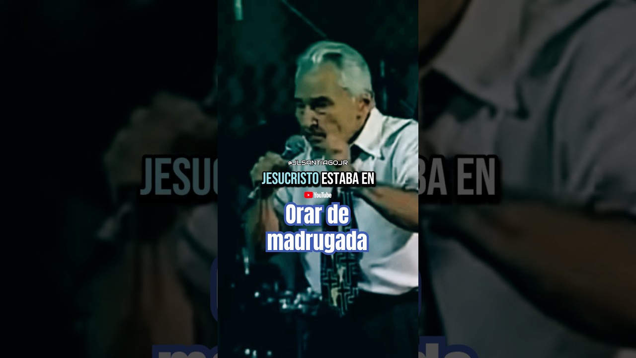 Orar de madrugada como Cristo #yiyeavila #orardemadrugada