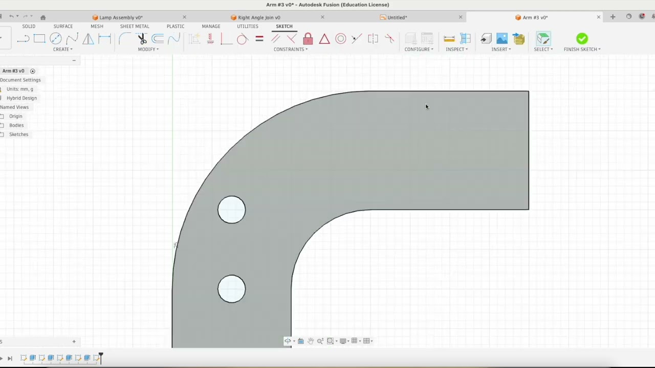 Lamp - Electronics Corner Joint Step 3
