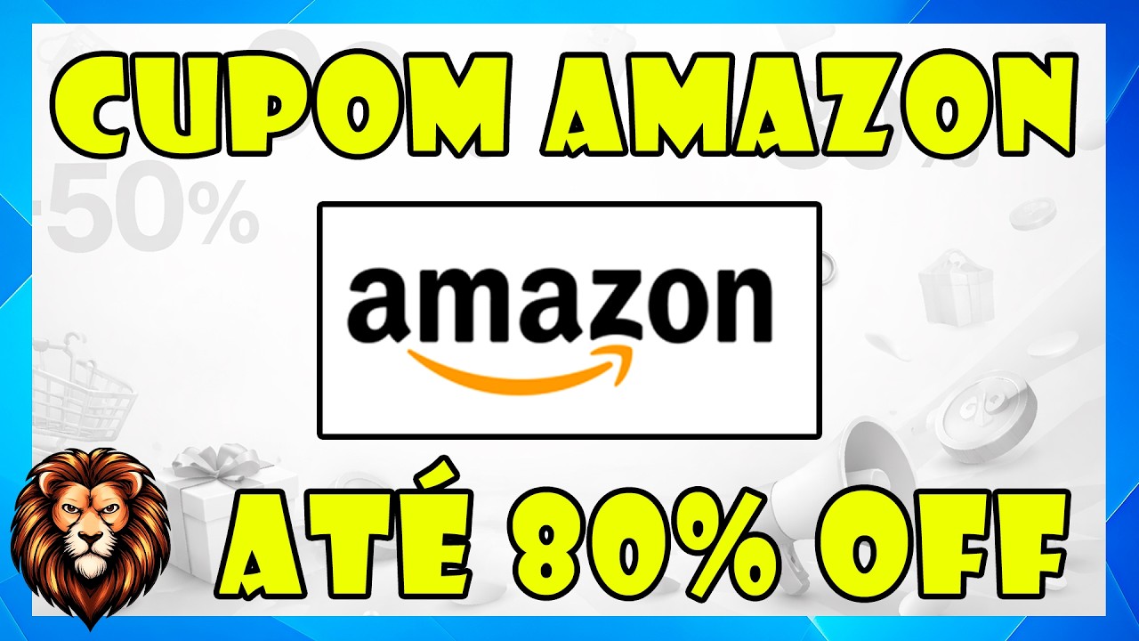 Cupom de Desconto Amazon Fevereiro 2026 at&eacute; 80% OFF Cupom Amazon atualizado