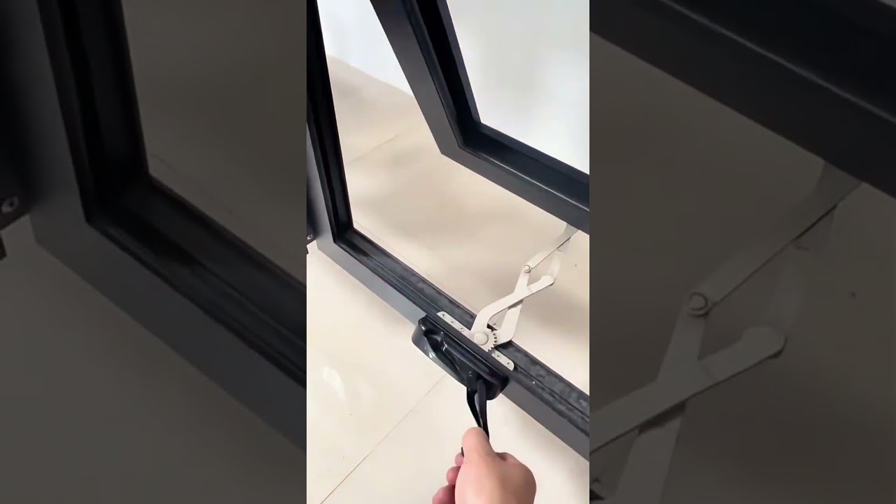 1 Easy to open and close window😏#goodstuff #goodthings #homehacks #householditems #useful #learnont