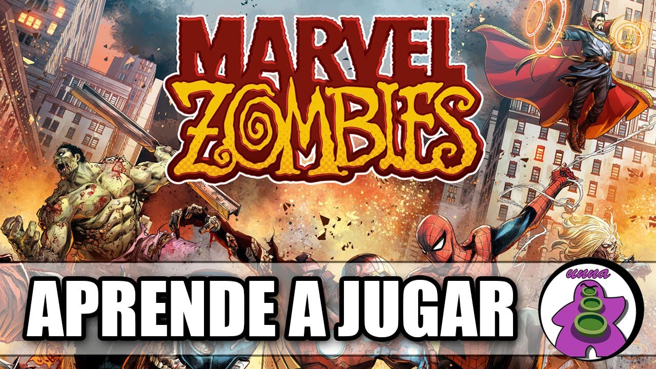 ZOMBICIDE: MARVEL ZOMBIES - Cómo se juega - TUTORIAL - Juego de Mesa - unna
