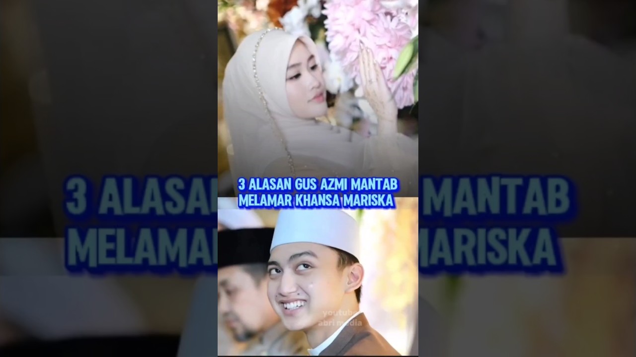 3 alasan Gus Azmi mantab melamar aca (Khansa Mariska)