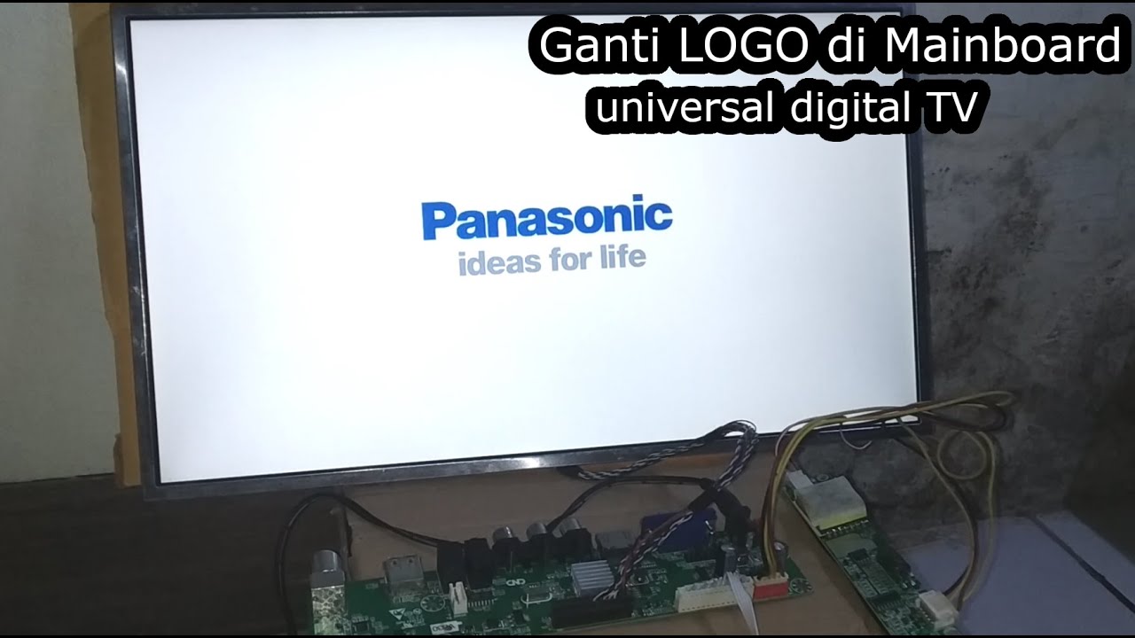 Ganti logo di mainboard universal digital tv DTV3663 - AS V3.0