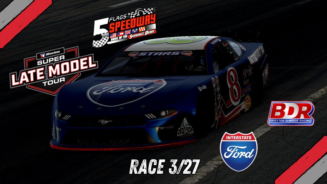 2026 iRacing SLM Tour @ Five Flags - Race 3/27