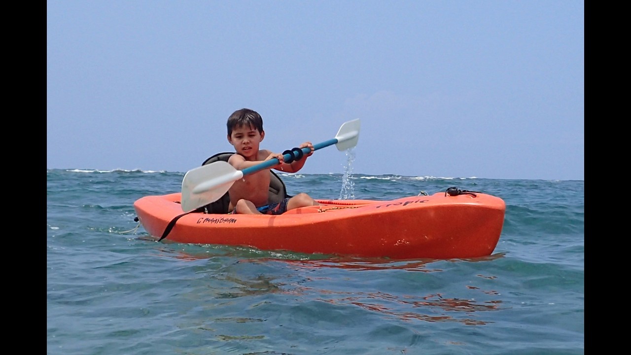 04/14/2017:  Nathaniel - 1st time Kayaking