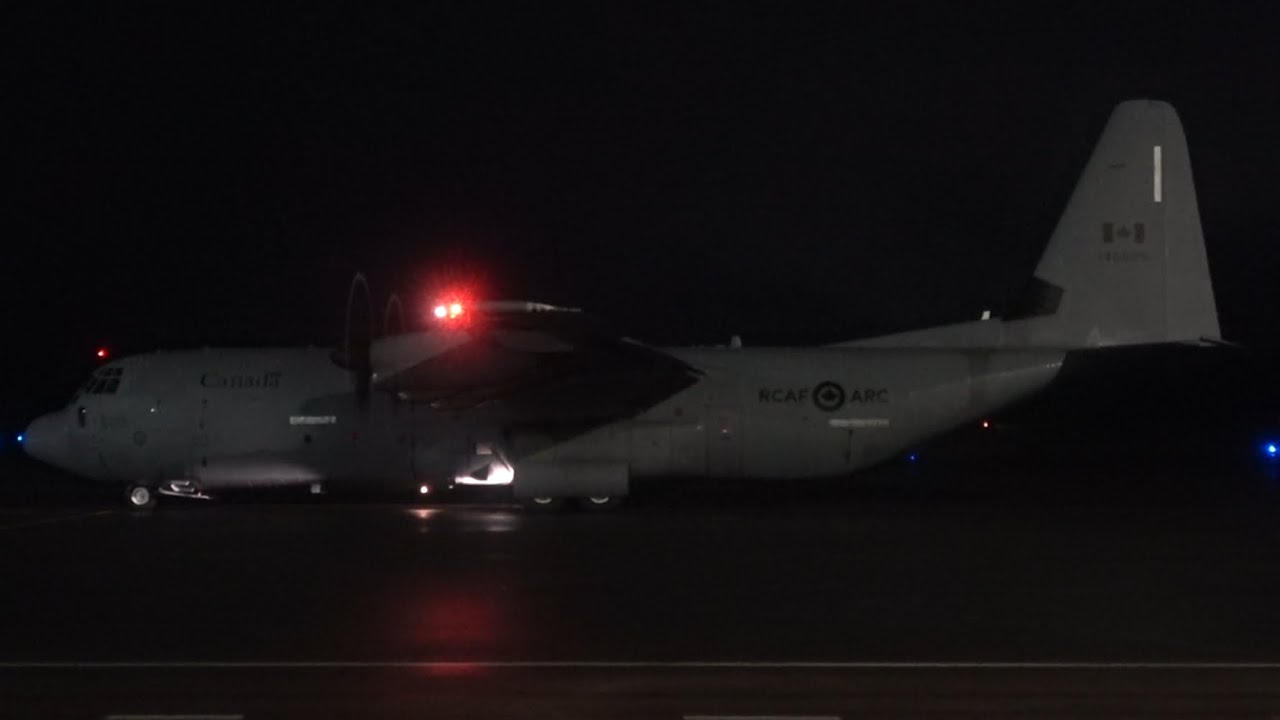RCAF C130J Hercules at Tampere-Pirkkala 