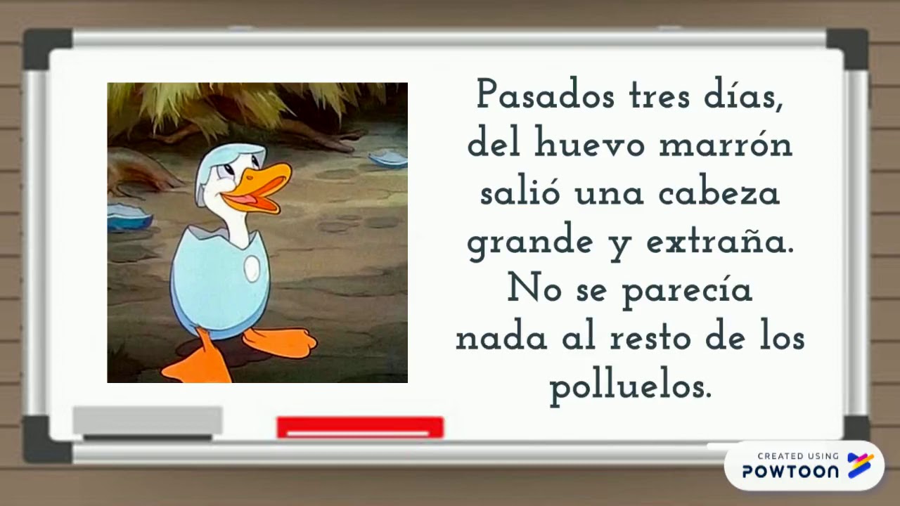 Dictado-El patito feo (Maestra Rosi)