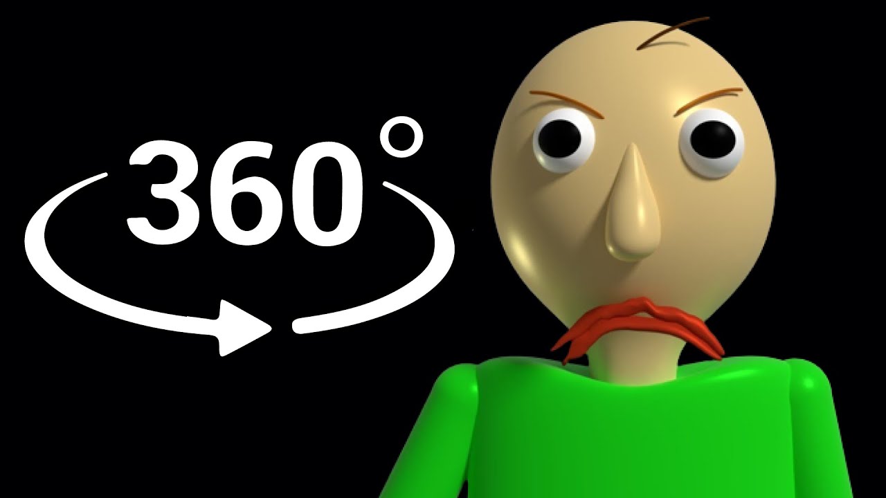 VR 360 Baldi's Basics: поиск предметов, часть 2 | Baldi's Basics 360 VR