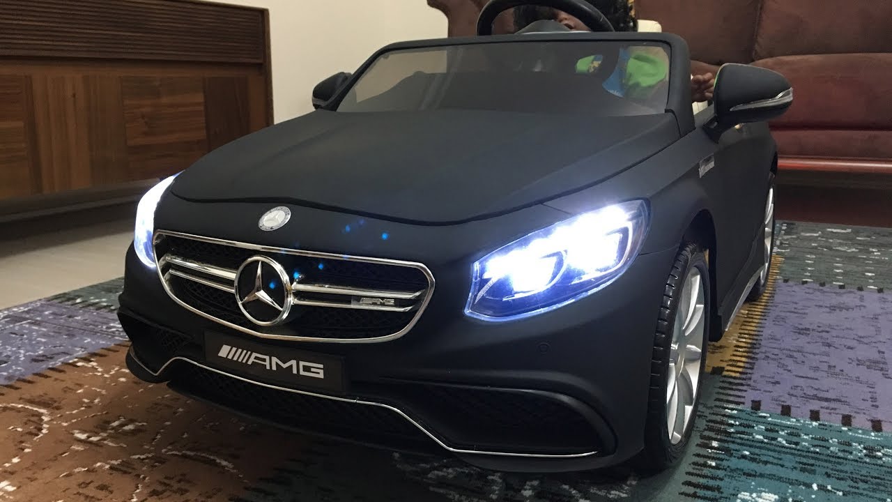 Mercedes Benz S63 AMG Akülü Araba Kurulumu