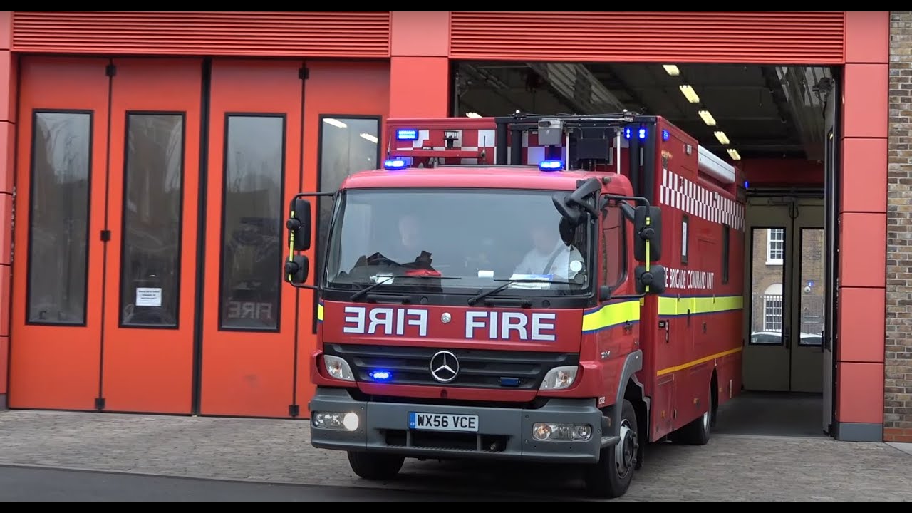 Dockhead Command Support Unit Turnout- London Fire Brigade