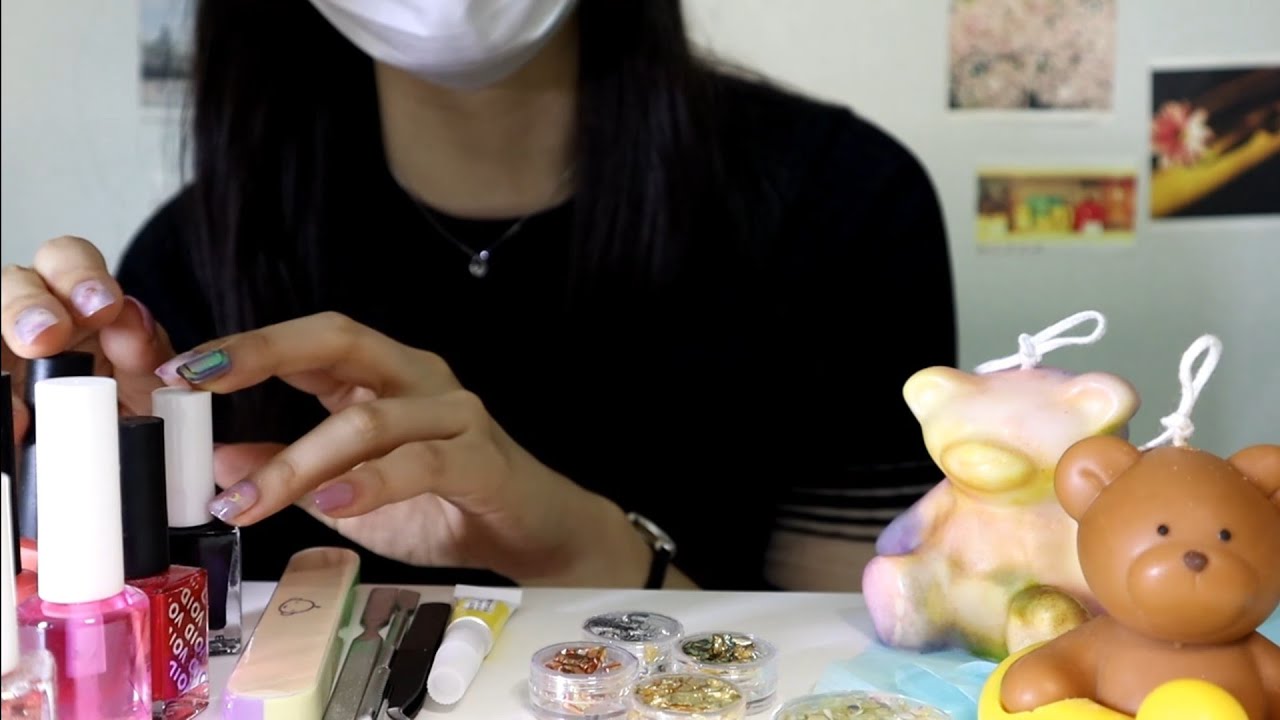 [RP ASMR I 진성] 친근하고 말 많은 단골 네일샵 (후시녹음) Nail salon (Soft spoken)