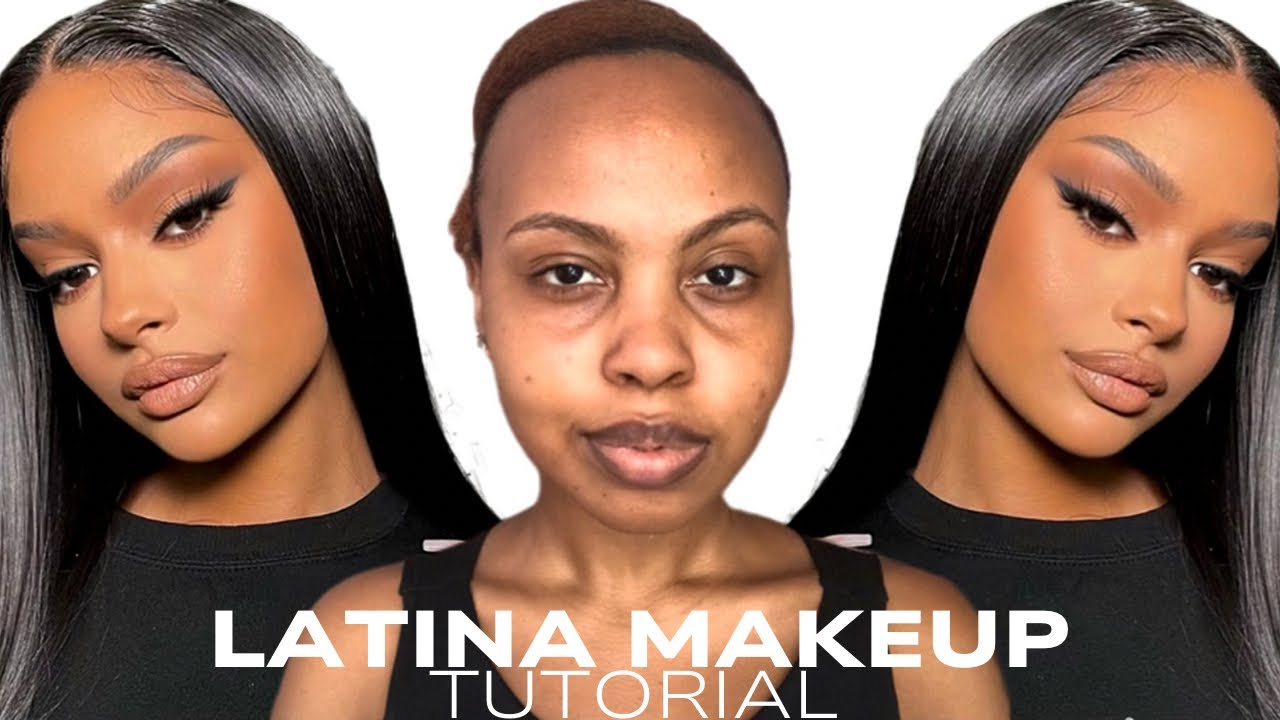 LATINA MAKEUP TUTORIAL - PELE NEGRA | Ágatha Santos