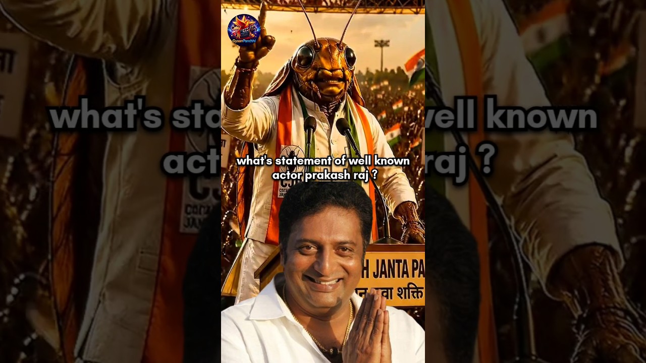 Prakash Raj in favor of CJP 😱😱😱 #gyaanpanchhi #bollywood #trending #prakashraj #politics